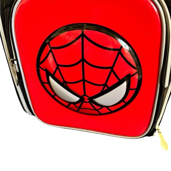 Spider-Man Large Backpack Weekend Bag Sleepover Travel School Foldable Pockets - Picture 4 of 7